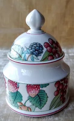 VILLEROY & BOCH Sugar Bowl W/Lid Catalina Pattern Vitro Porcelain Germany • $26.82