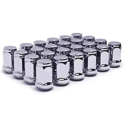 Pack Of 20 Bulge Acorn Lug Nut M12x1.5 3/4  (19mm) Hex Chrome Plating M12 • $14.99