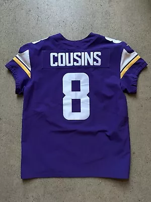 Nike Elite Kirk Cousins Minnesota Vikings Game Jersey Size 48 • $99.99