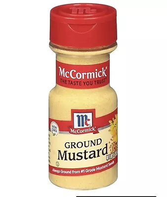 Mccormick Ground Mustard 1.75 Oz **BB Imprint 16Jan24** • $7.95