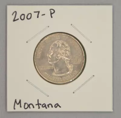 2007-P 25C Montana Quarter • $0.99