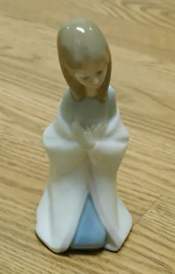 Lladro Children's Nativity Virgin Mary Figure Glossy Finish 4671 • $49.99