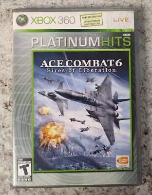 Ace Combat 6 Fires Of Liberation (Microsoft Xbox 360 2007) Complete Manual • $12.99