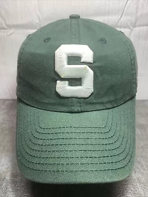 Michigan State Spartans Hat Cap Mens Strapback Green Embroidered USA New Era H19 • $11.10