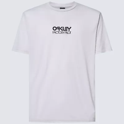 Oakley Mens Factory Pilot Short Sleeve T-Shirt Black Large Lunar Rock Gray NWT • $24.99