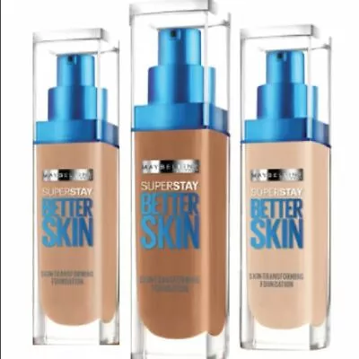 Maybelline Super Stay Better Skin-Transforming Foundation ~ Choose Your Shade • $7.88