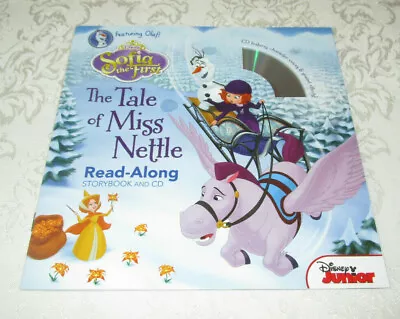 Sofia The First The Tale Of Miss Nettle Read-Along Storybook And CD Brand New  • $6.95