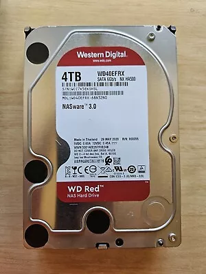 Western Digital Red 4TB NAS Drive WD40EFRX (5.4K6G SATA64MB CacheNASware 3.0) • $3.97