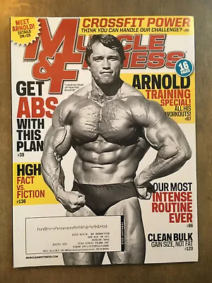 Muscle & Fitness Magazine February 2013 Arnold Schwarzenegger Cover • $19.95