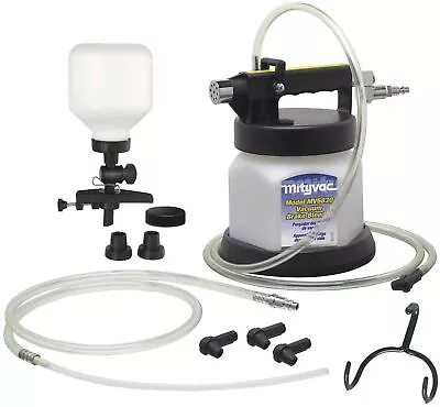 Mityvac MV6835 Premium Pneumatic Air Operated Brake And Clutch Bleeding Kit ... • $231