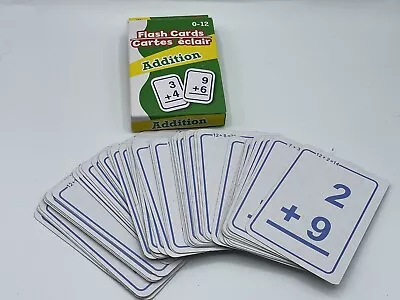 Math Flash Cards Addition Teaching Tree 52 Cards Double-Sided • $6.65