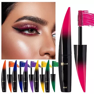 4D Silk Fiber Lash Mascara Natural Waterproof Smudges Proof Mascara New • $11.56