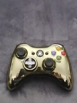 Xbox 360 Gold Controller - Tested - Working  • £0.99
