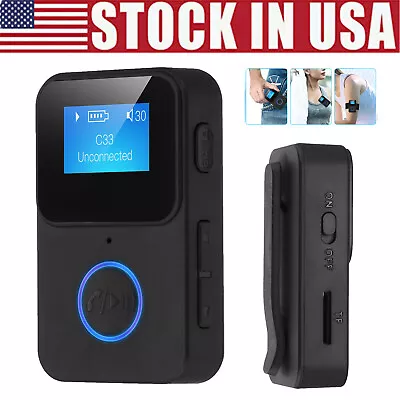 Portable Bluetooth 5.0 MP3 Player HiFi Lossless Music Support 32GB Micro SD Card • $17.99