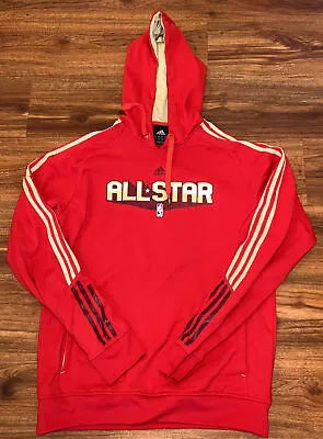 Vintage NBA All Star Game Adidas Red Track Jacket XL Vtg Hoodie • $29.99