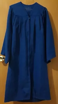 Oak Hall Matte Royal Blue Unisex Graduation Gown Fits 5'0 -5'2  USA • $9.20