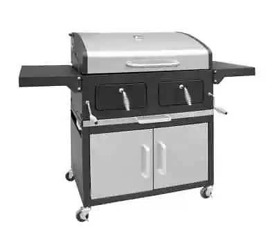 Landmann Grand XXL Broiler - Charcoal BBQ Grill - Silver 10293 • £415.30