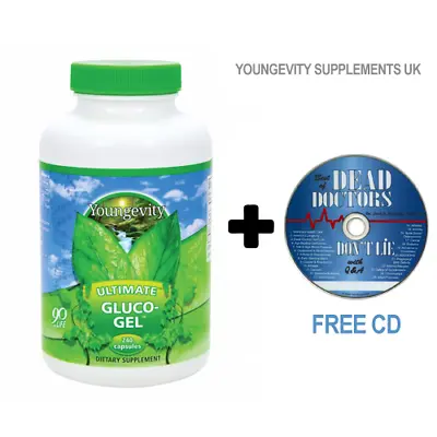 Youngevity Ultimate Gluco-Gel Gelatin Glucosamine Sulfate 2KCI Manganese • £72.99