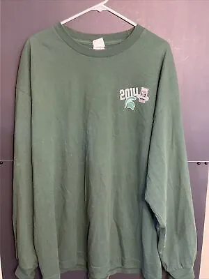 Vintage Michigan State Spartans MSU 2014 Rose Bowl NCAA Football Champions 2XL • $16.99