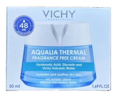 Vichy Aqualia Thermal Rich Rehydrating Cream 1.69 Oz • $18.75