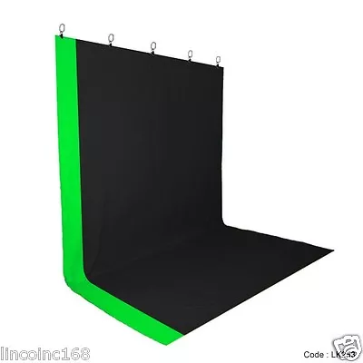 Chromakey Green Screen Muslin Backdrop For Studio Lighting Backdrop Stand Kit • $79.99