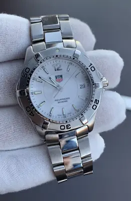 Tag Heuer Aquaracer 40MM Stainless Steel Mens Watch !! • $949.99