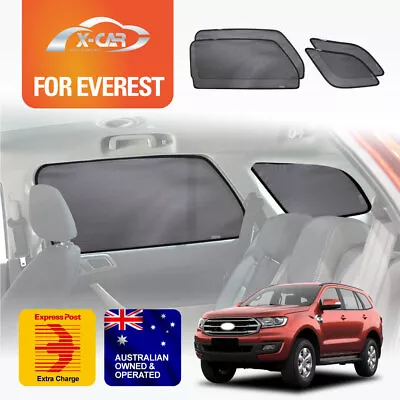 Rear Port Window Magnetic Mesh Sun Blind Shade For Ford Everest 2015-2022 • $59.95