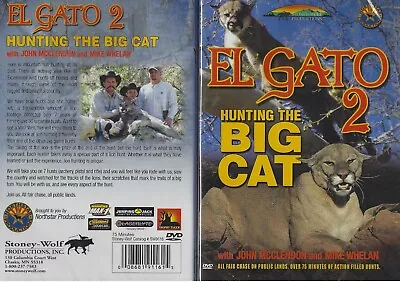 Mountain Lion Hunting El Gato 2 Hunting The Big Cat  Mcclendon Whelan DVD • $11.49