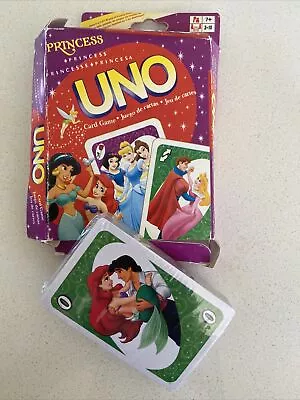 UNO Princess Card Game Mattel Still In Shrink Wrap Box Tatty 2002 Collectable • $9.95