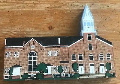 CHRIST REFORMED CHURCH UCC Wood Cut Out Shelf Sitter Cat's Meow MIDDLETOWN MD • $12.99