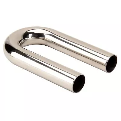 Raw Stainless 2 O.D. Exhaust Pipe Mandrel U-Bend 3 Inch Radius • $29.99