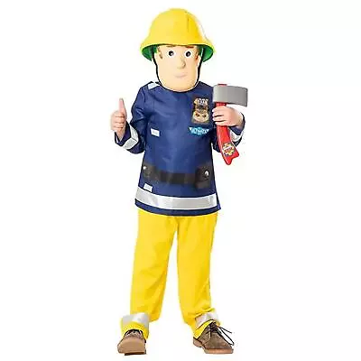 £15.99 • Buy Kids Fireman Sam Official Toddler Cartoon Book Day Fancy Dress Costume 