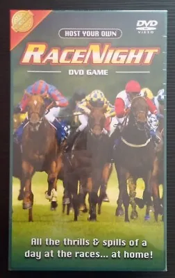 Host Your Own Race Night By CheatWell DVD Game. New In Sealed Box. Charity Sale • £6