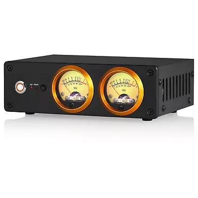 HIFI Stereo Preamp MP3/TV/Phone Turntable MM Phono Amp Headphone Amp W/VU Meter • $99.99