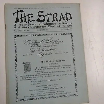 The Strad Magazine Nov 1964  The Park  Stradivari / Watson Forbes / Cascais    • $8.84