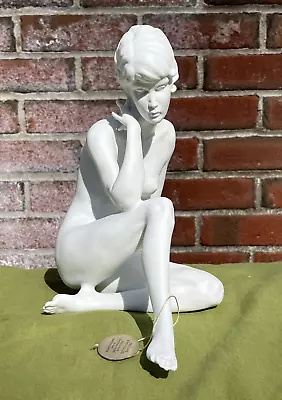 Kaiser Nude Woman Figure Signed 489 Germany Porcelain Bisque Meditation Statue • $49.99