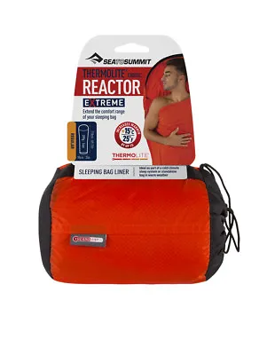 £53 • Buy Sea To Summit Thermolite Reactor Extreme Sleeping Bag Liner 