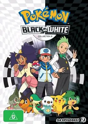 Pokemon - Black & White : Season 14 : Collection 2 (DVD 2011) B • $7.01