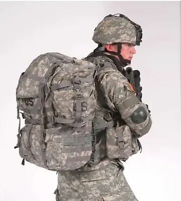US Military ACU MOLLE II LARGE RUCKSACK BACKPACK - COMPLETE KIT - ARMY Ruck USGI • $54