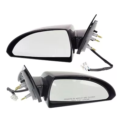 Power Mirror Set Of 2 For 2006-2013 Chevrolet Impala Heated Smooth Black Base • $66.33