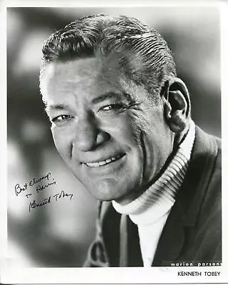 Kenneth Tobey Actor In The Whirlybirds & W.c. Fields & Me Signed Photo Autograph • $34.19