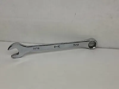 S-K SK Tools Forged SAE 7/16  Combination Wrench 88214 • $9