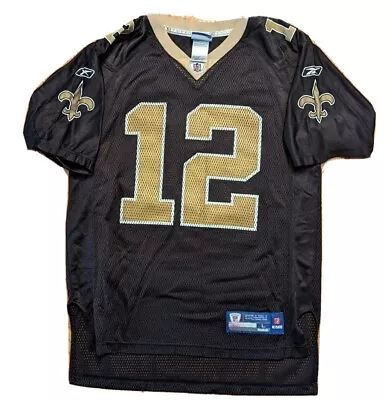 Reebok NFL New Orleans Saints #12 Marques Colston Jersey Size Youth Large 14-16 • $15.99