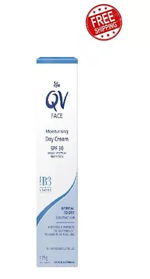 Ego Qv Face Moisturising Day Cream Spf 30 Normal To Dry Sensitive Skin 125g • $28.20