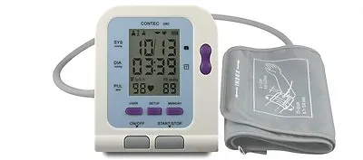 CONTEC08C Digital Upper Arm Blood Pressure Monitor+Adult BP Cuff+USB PC Software • $29.99