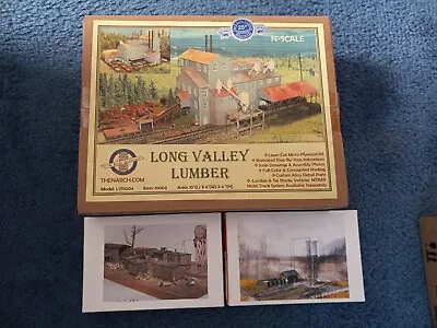 N Scale Sawmill Camp Buildings And Sand Tower. • $150