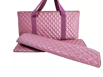 C&H Solutions Pink PU Mah Jongg Soft Bag Empty Bag  Mah Jongg Carry Bag • $34.99