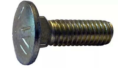 3/8-16X2 1/2 Carriage Bolt Grade 8 Fully Threaded Zinc Yellow (Pack Of 10) • $15.76