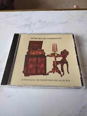 The Porter Twin Disc Music Box-Music Box By Candlelight CD • $4