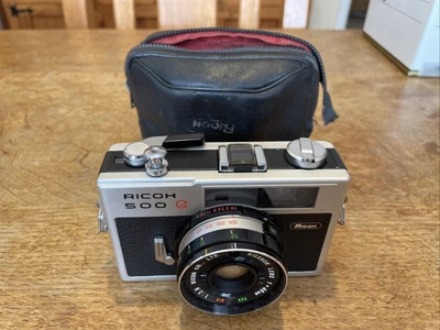 £18 • Buy Vintage RICOH 500 G Rangefinder 35mm Film Camera With 40mm F/2.8 Lens